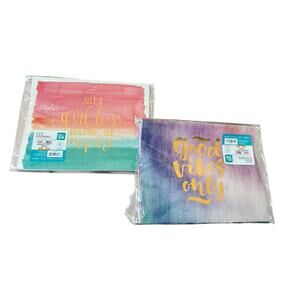 Pen+Gear Hanging File Folders Lot 12 Girl Boss Good Vibes Floral Letter Size‎